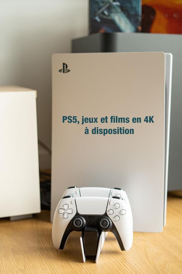 Capsule Nature & Photos - Jacuzzi - Netflix & Home Cinema - Ps5 & Jeu Thun-Saint-Martin Eksteriør billede