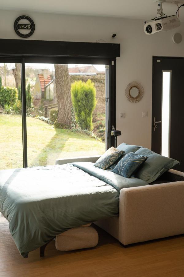 Capsule Nature & Photos - Jacuzzi - Netflix & Home Cinema - Ps5 & Jeu Thun-Saint-Martin Eksteriør billede